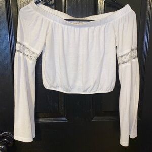 LA Hearts crop shirt